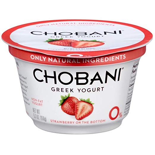 Amazon listing optimization: Chobani yogurt image