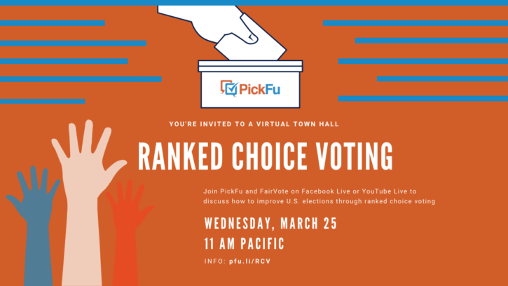 Ranked Choice Voting Virtual Town Hall