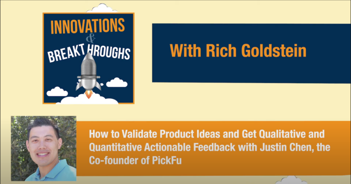 PickFu and Rich Goldstein