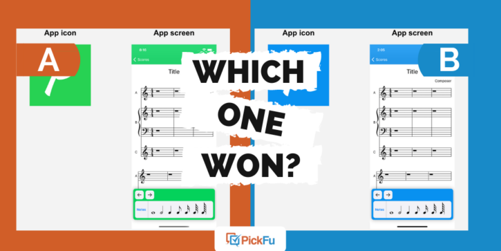 Which One Won: choosing color scheme for sheet music app