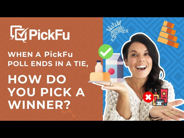 Daniela video: When a PickFu poll ends in a tie