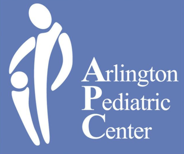 A disturbing logo put out by the Arlington Pediatric Center. 