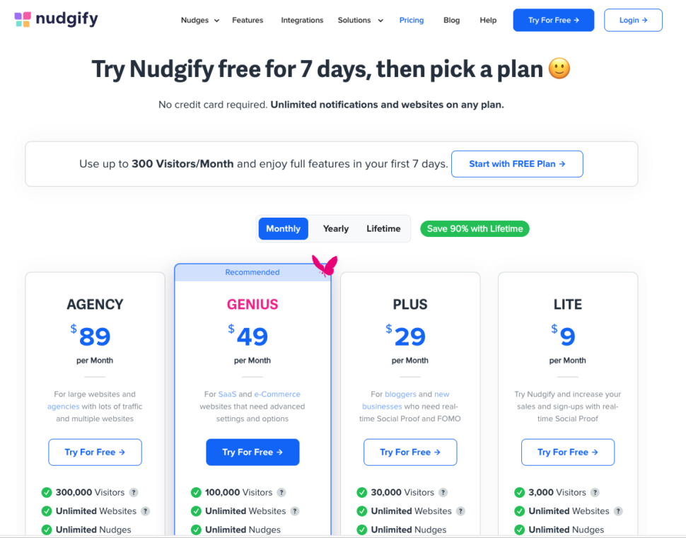 Nudgify-home-page-social-proofing
